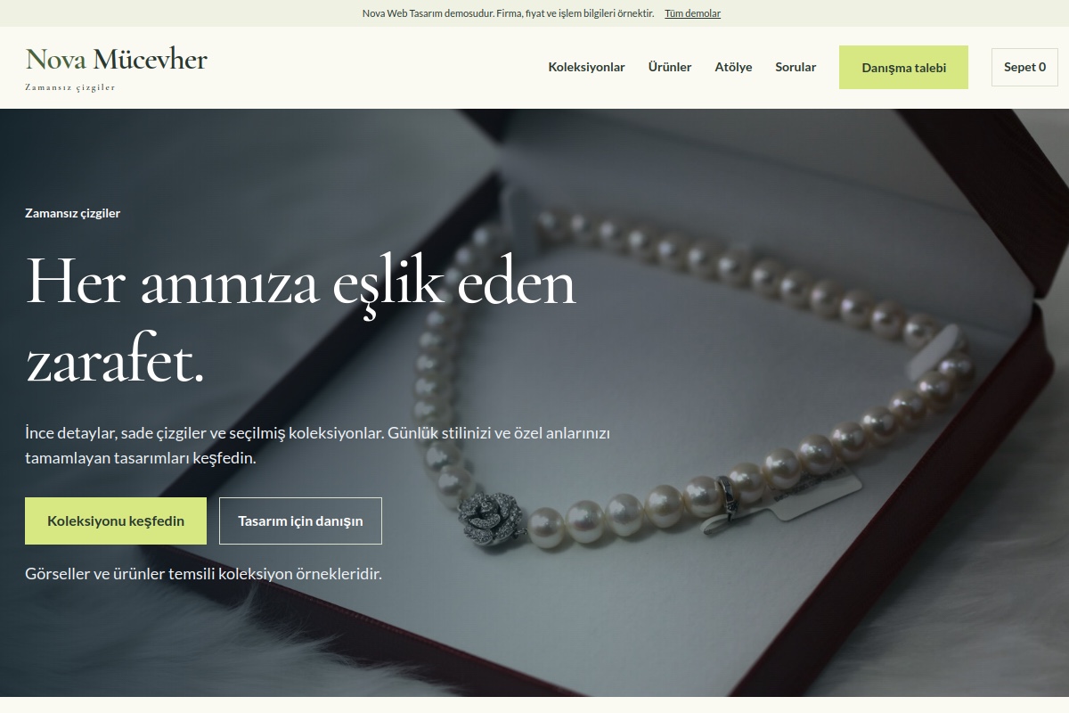 Nova Mücevher demo ekran görüntüsü